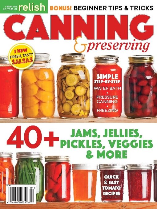 Title details for Canning & Preserving by The Arena Platform, Inc. - Available